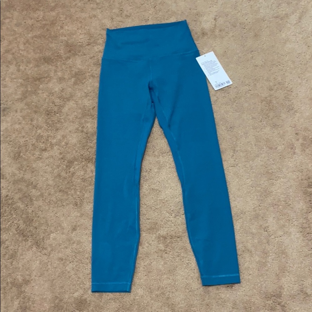 ❌ Sold ❌ Lululemon Desert Teal Align Leggings 25” - Picture 1 of 8